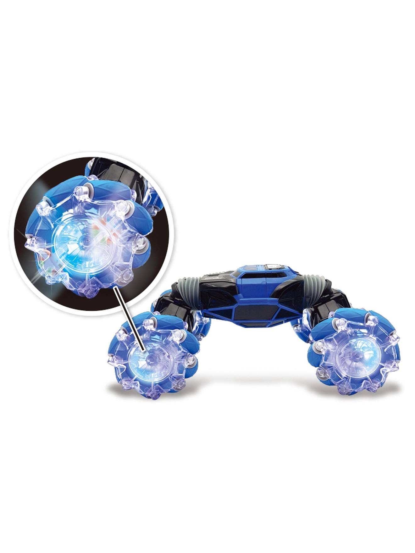 Extreme Crosslander - Voiture Télécommandée Tout-terrain Rechargeable Bleu