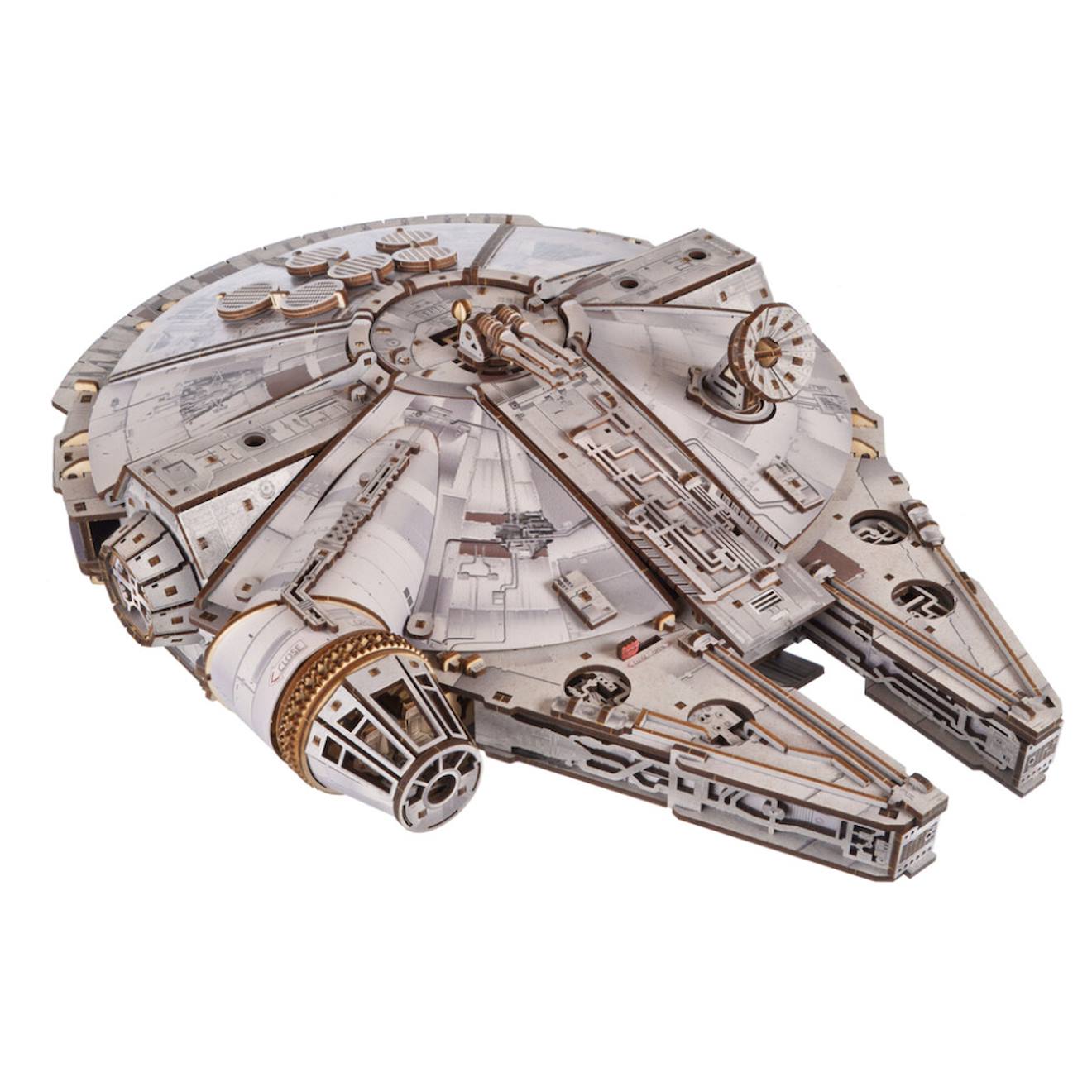 Faucon Millenium – Maquette Star Wars À Construire, Vaisseau Spatial Lumineux Et Détaillé Multicolor