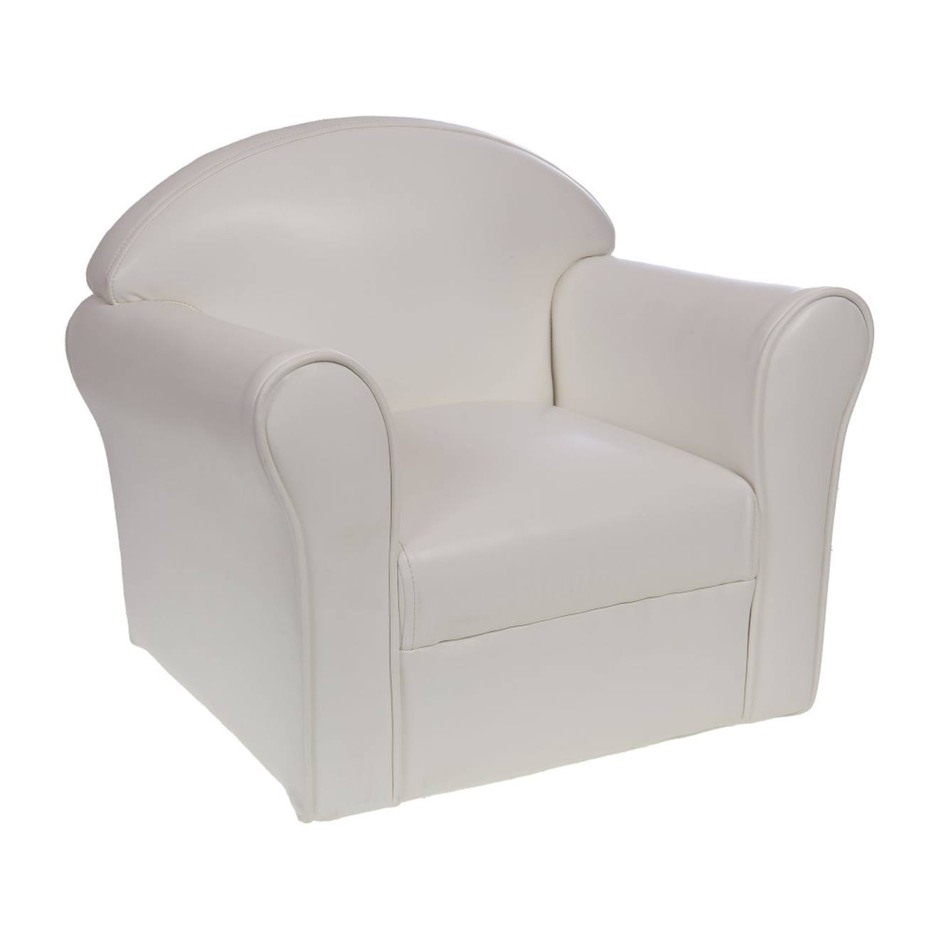 Fauteuil Club Enfant Blanc