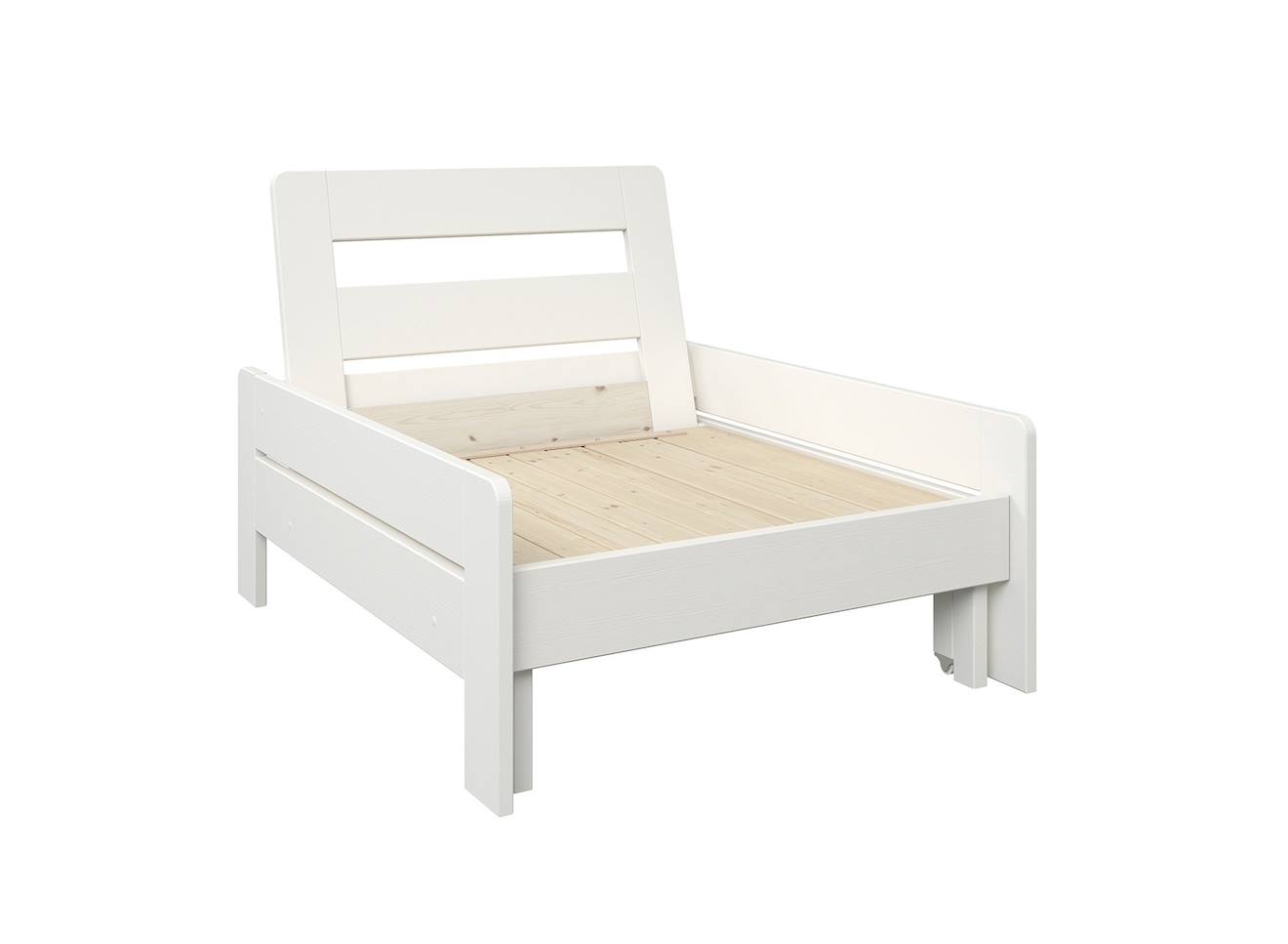 Fauteuil Convertible En Lit Calvi Blanc