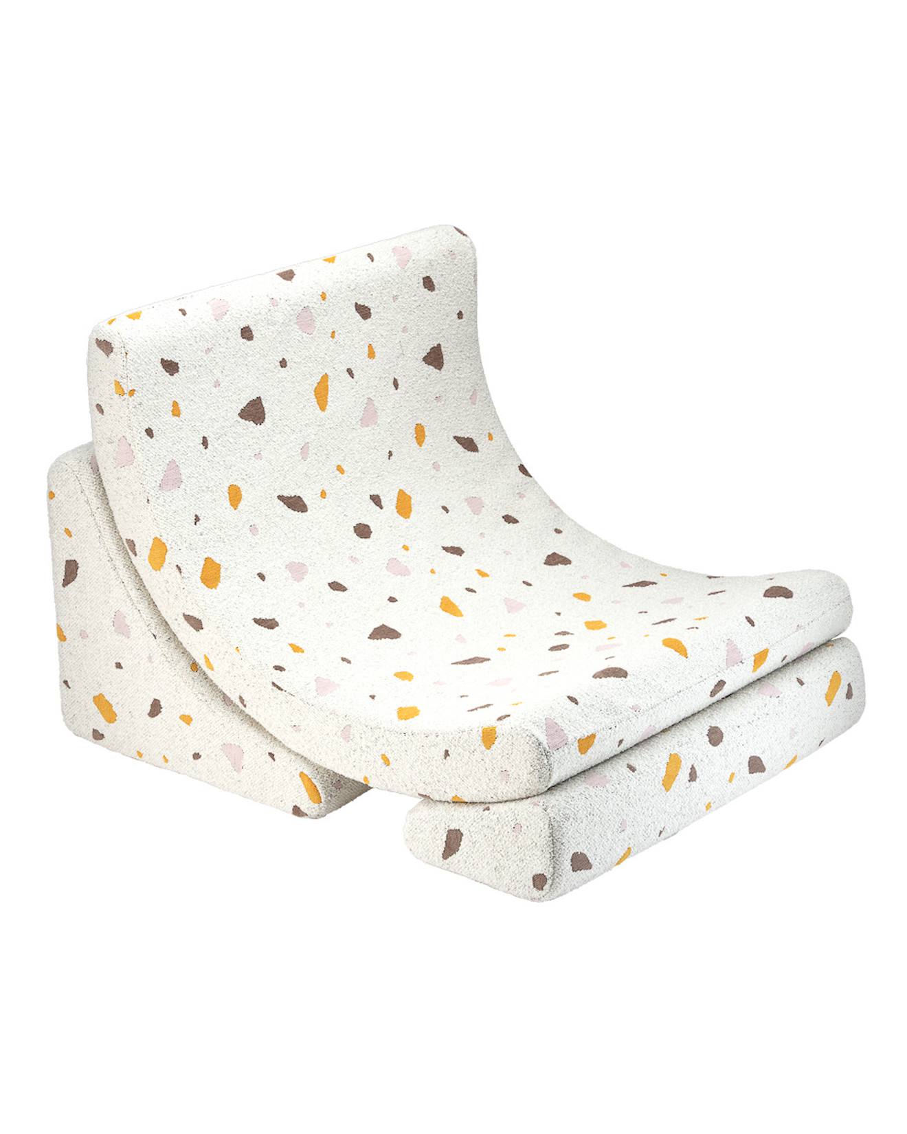Fauteuil De Jeu Enfant - Pouf Design Lune Design Terrazzo Terrazzo Marble