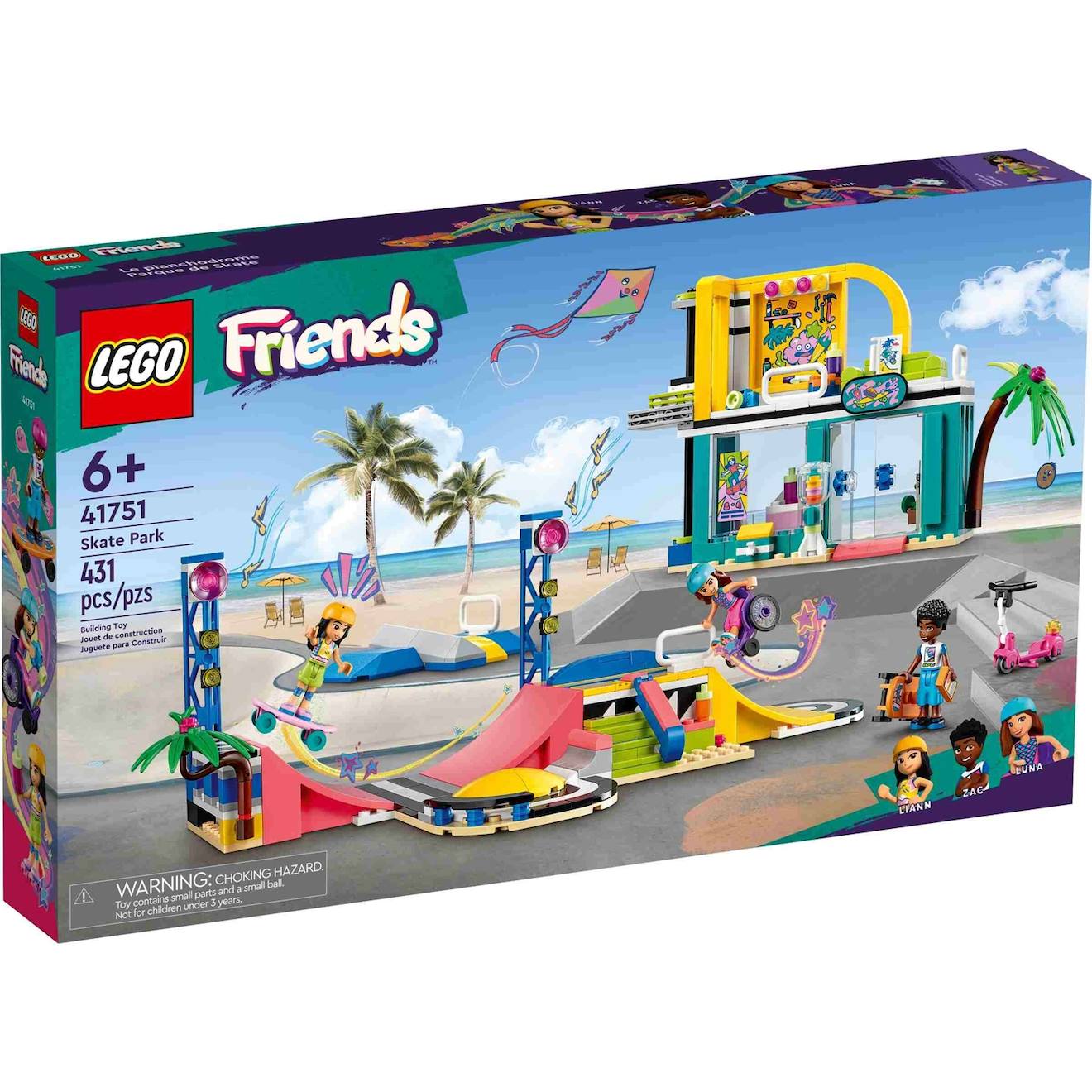 Friends Le Skatepark 41751 Multicolore