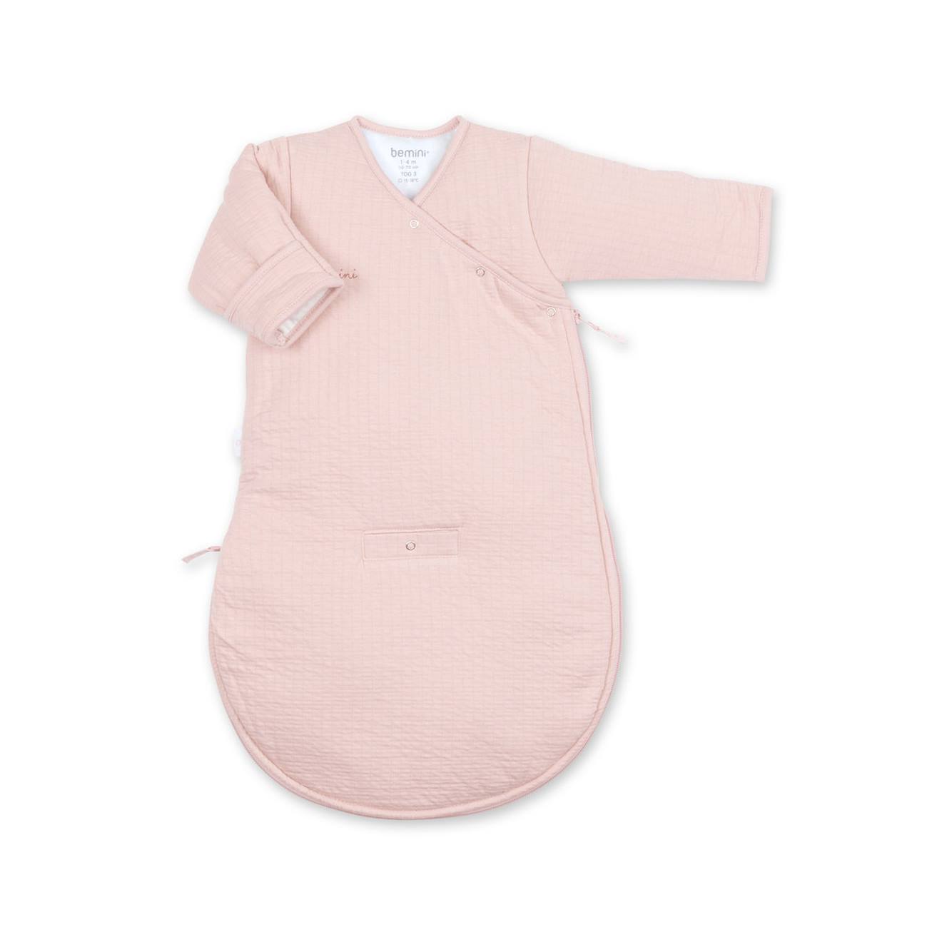 Gigoteuse Avec Moufles Hiver - Tog 3 Moelleux Bien Chaud Blush