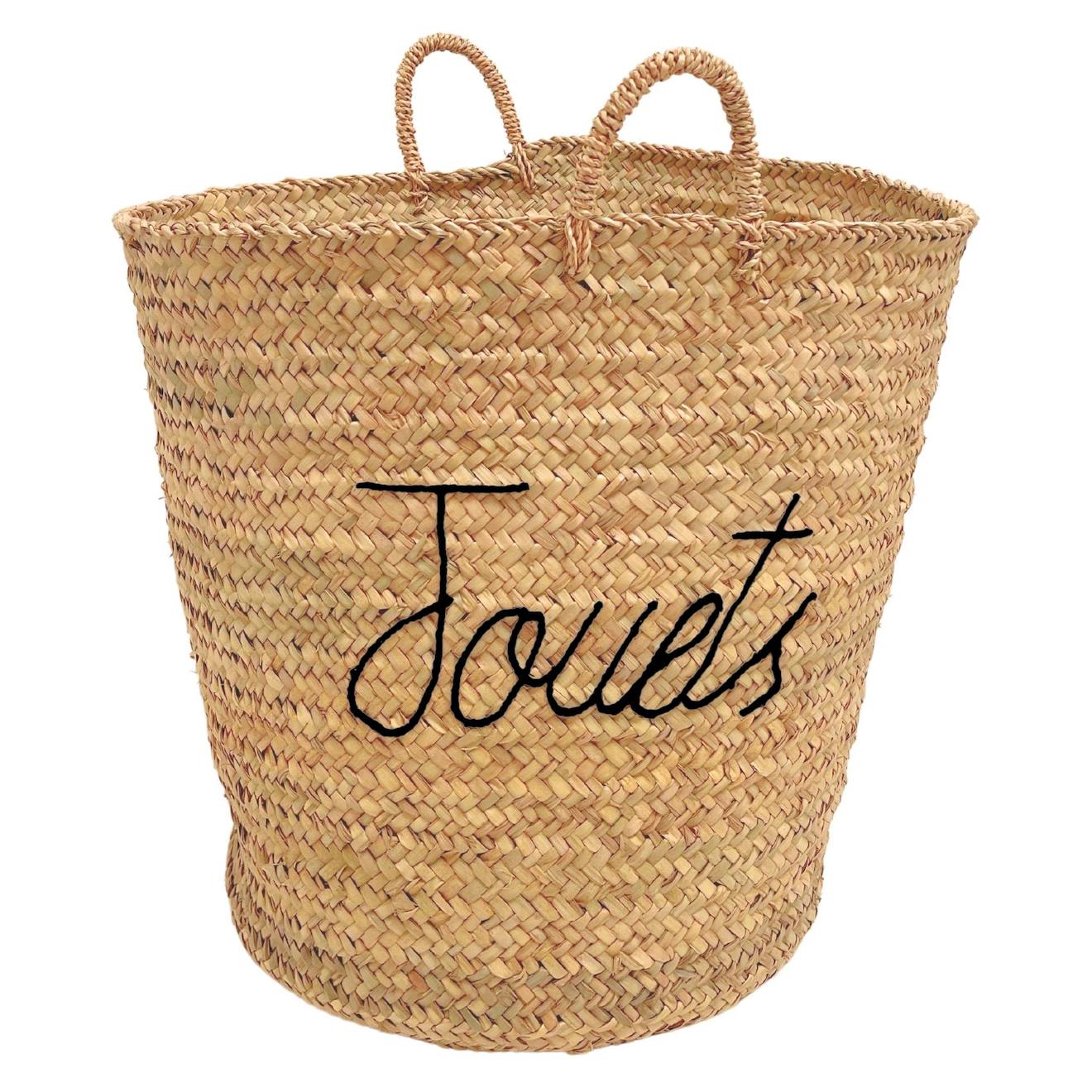 Grand Panier Jouets Xl Noir