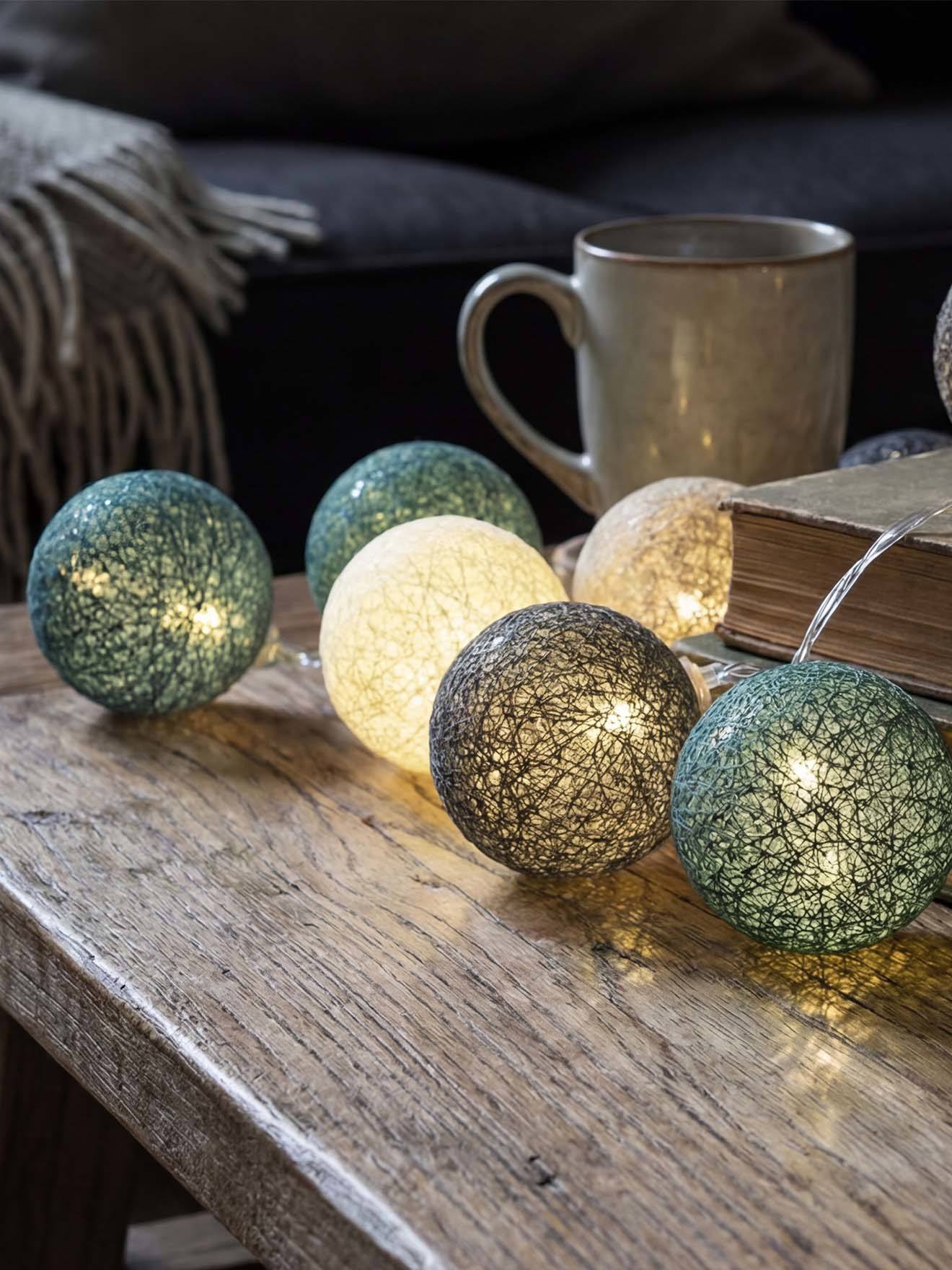 Guirlande Boule Lumineuse Led Usb Télécommandée Sauvage
