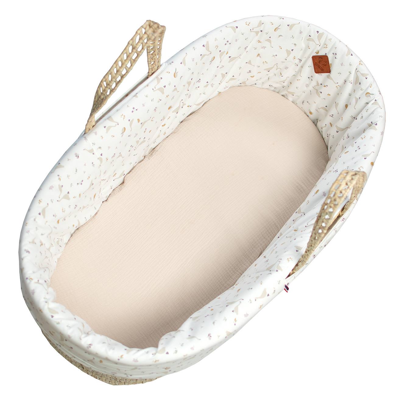 Habillage De Couffin En Coton Sidonia Beige