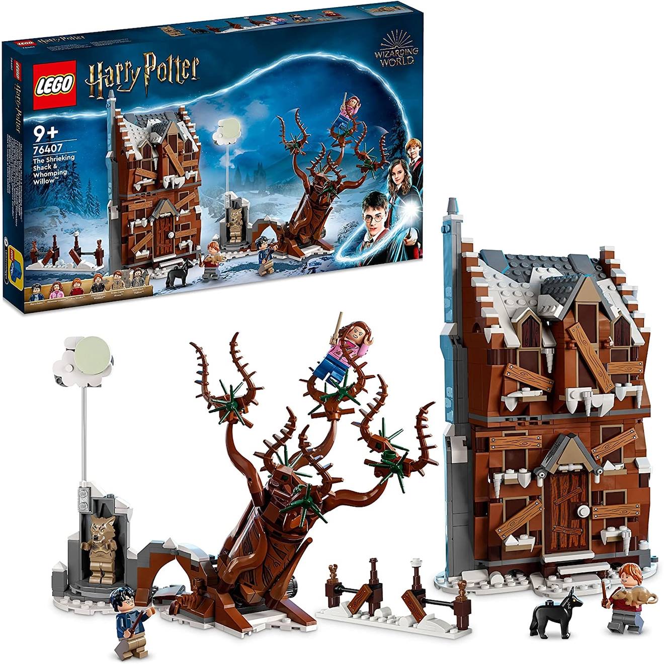 Harry Potter La Cabane Hurlante Et Le Saule Cogneur 76407 Multicolore