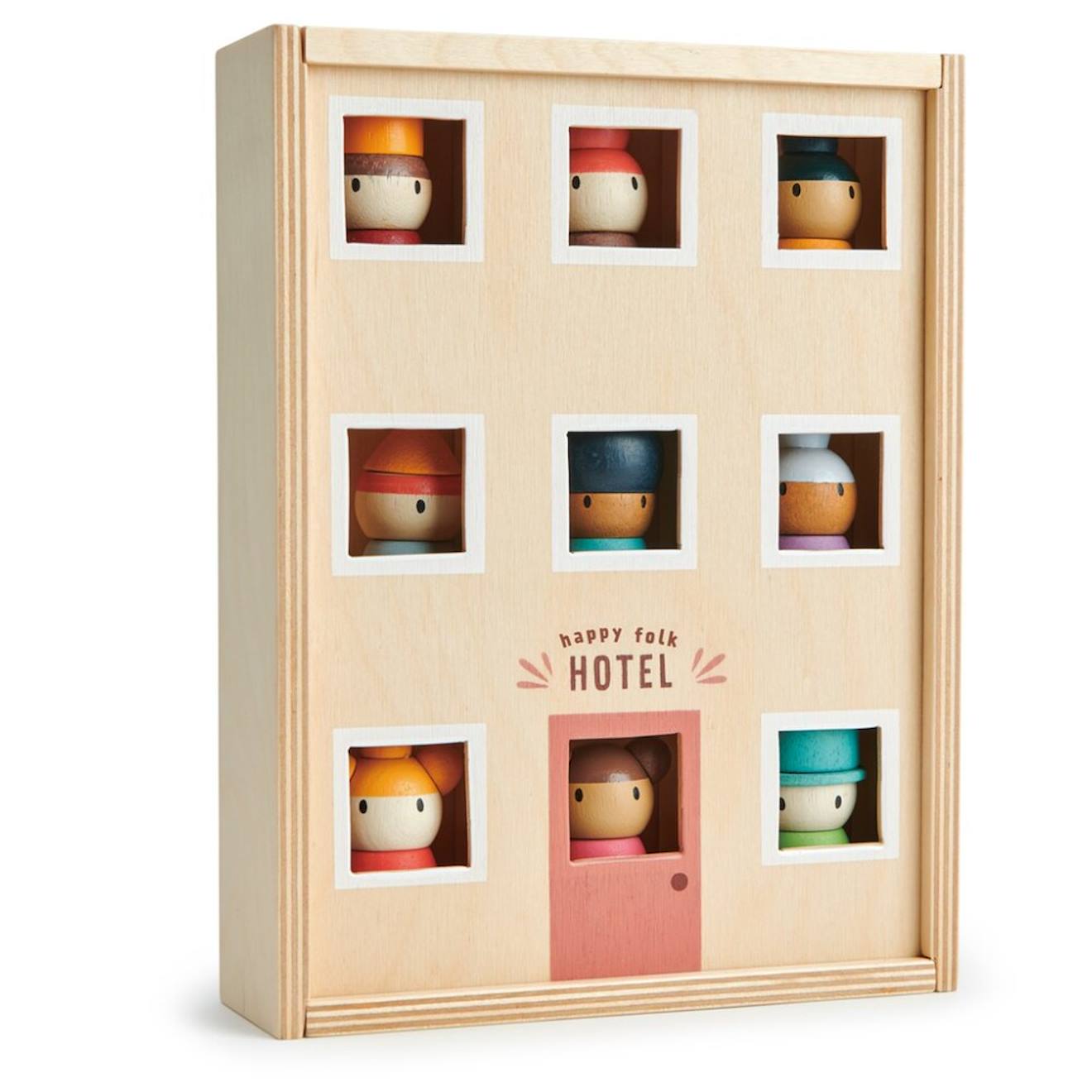 Hôtel Happy Folk En Bois Massif Multicolor