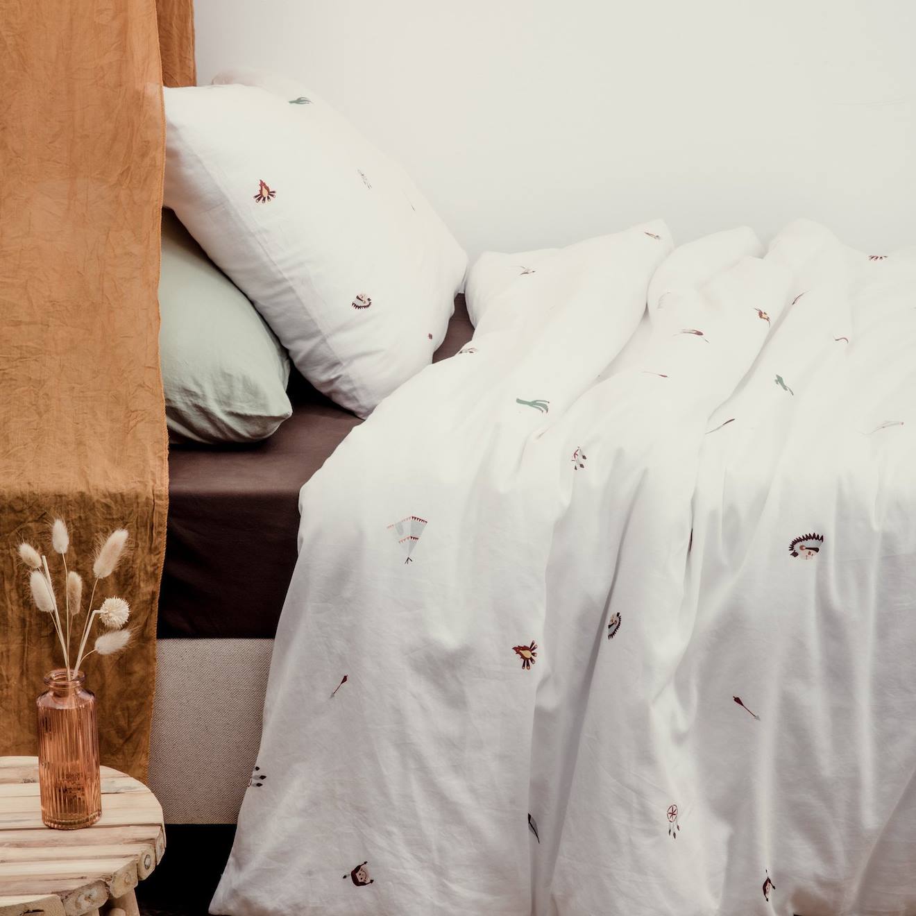 Housse De Couette Coton Bio 1 Personne Petite Plume Petite Plume