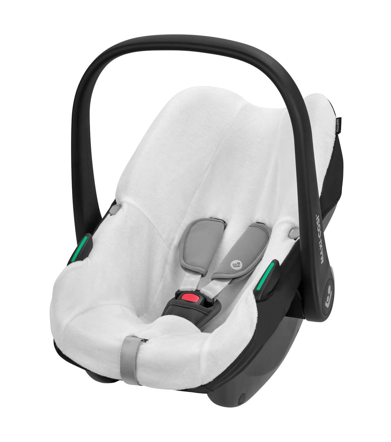 Housse En Coton Bio Pour Cosi Pebble S / Cabriofix I-size Blanc Naturel