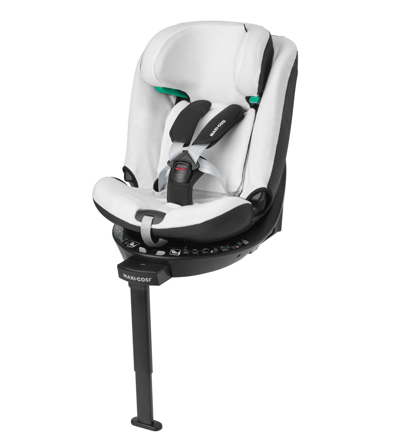Housse En Coton Biologique Pour Siège Auto Emerald 360 S Blanc Naturel