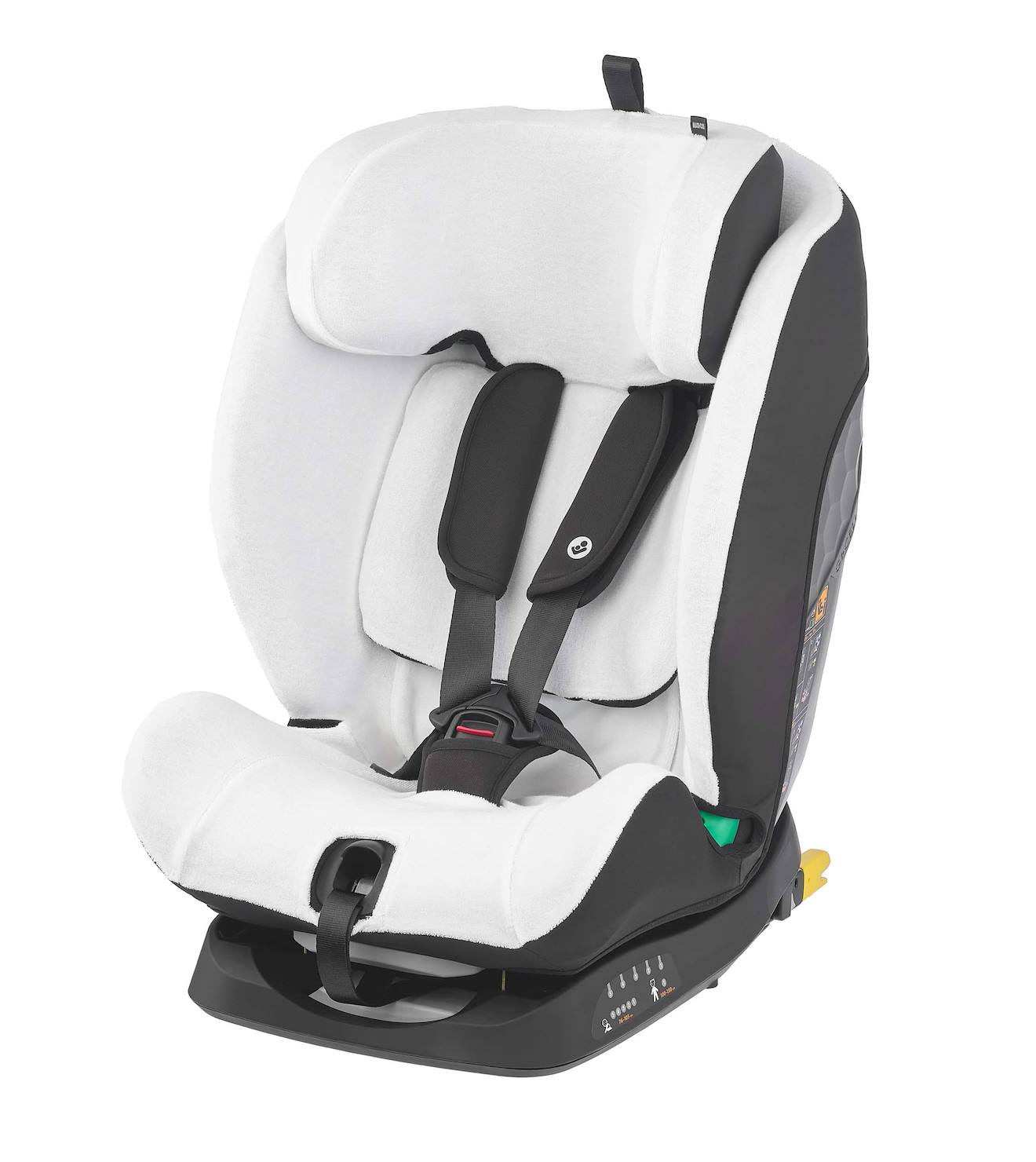 Housse Pour Siège-auto Titan I-size En Coton Bio Blanc Naturel