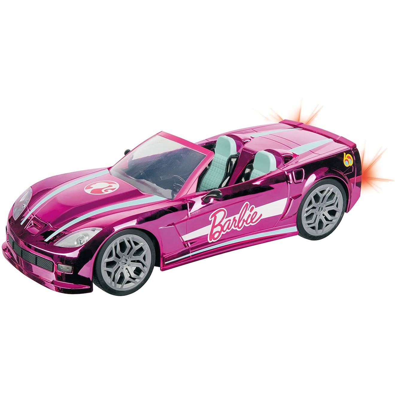 Hp Rc Barbie Véhicule Cabriolet Rose