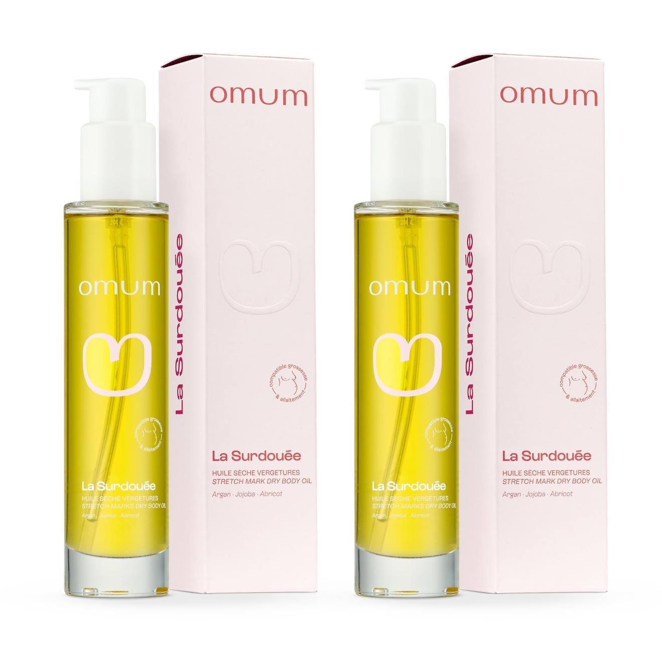 Huile Vergeture Grossesse Sèche La Surdouée - 2x100 Ml Multicolore