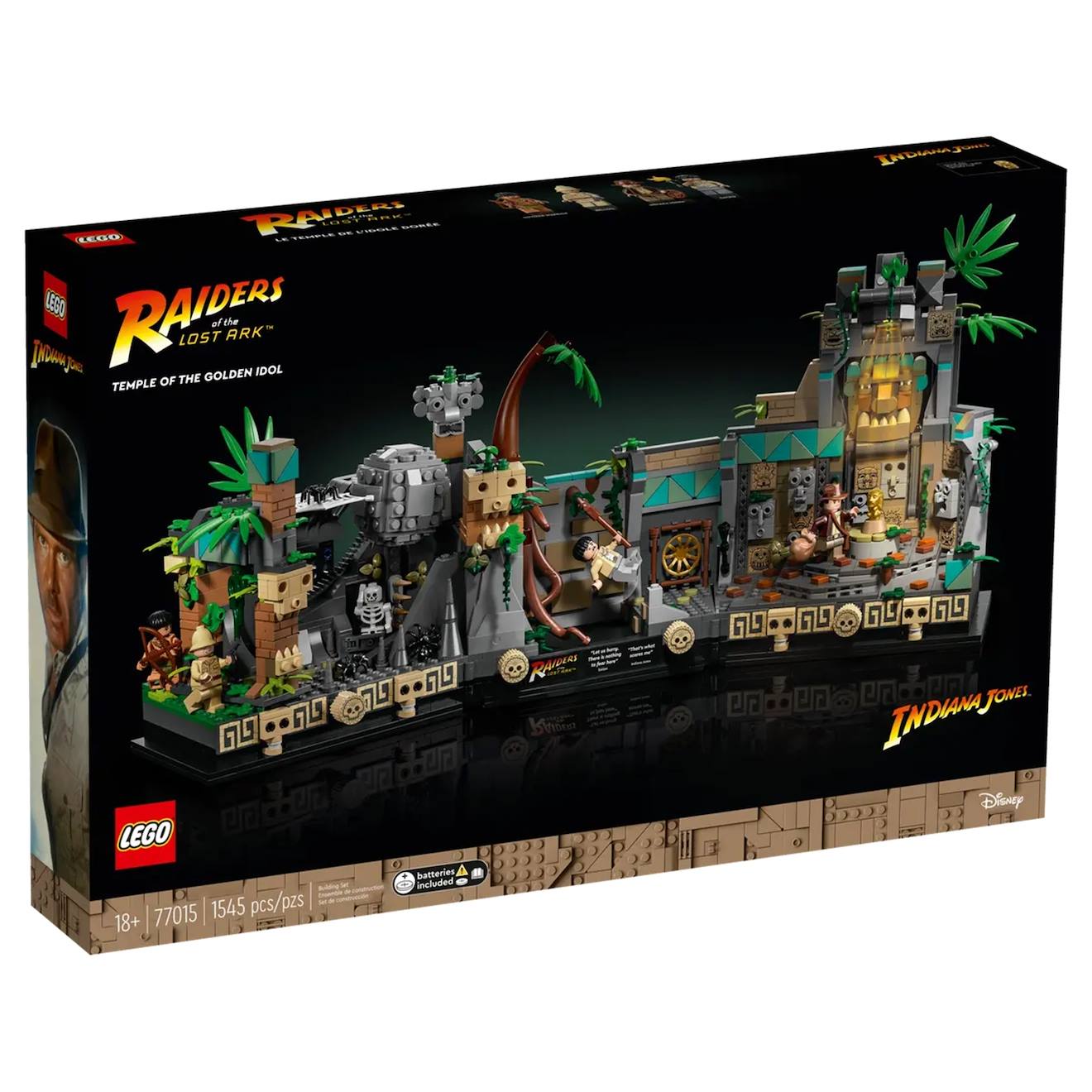 Indiana Jones Le Temple De L'idole En Or 77015 Multicolore