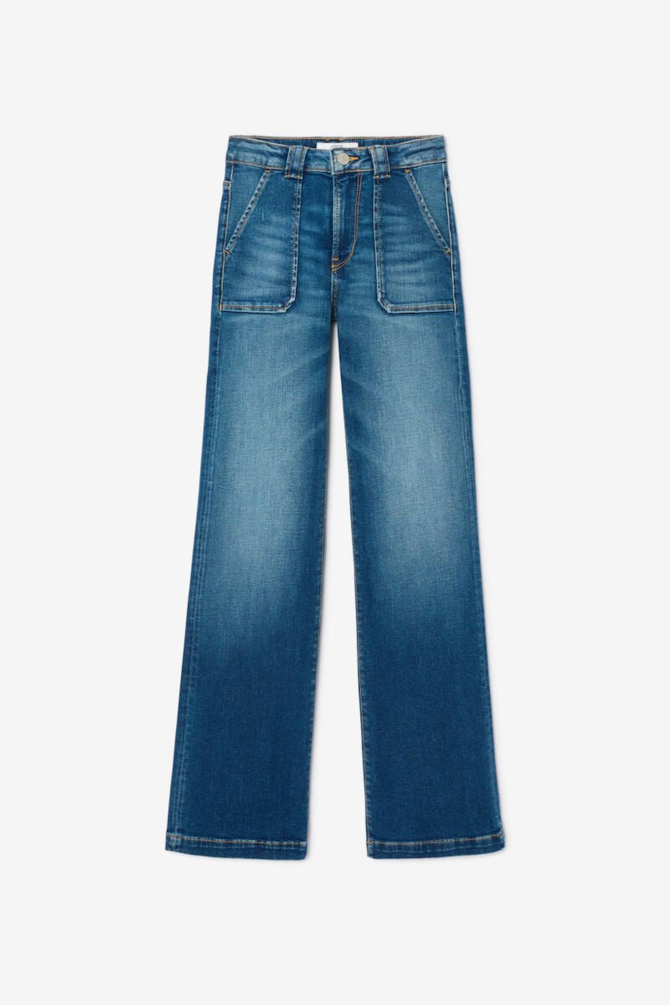 Jeans Flare, Longueur 34 Blue