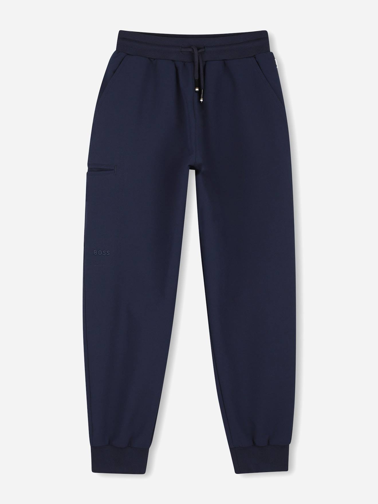 Jogging Garçon Taille Élastique Bleu Foncé