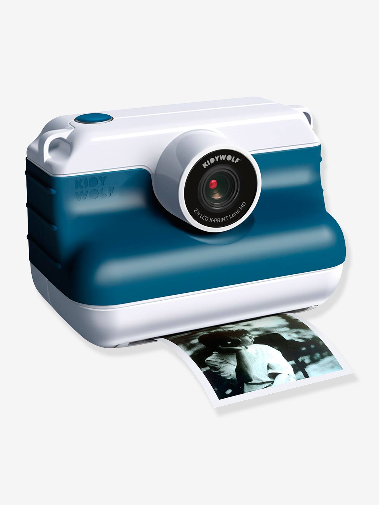 K-PRINT appareil photo KIDYWOLF bleu