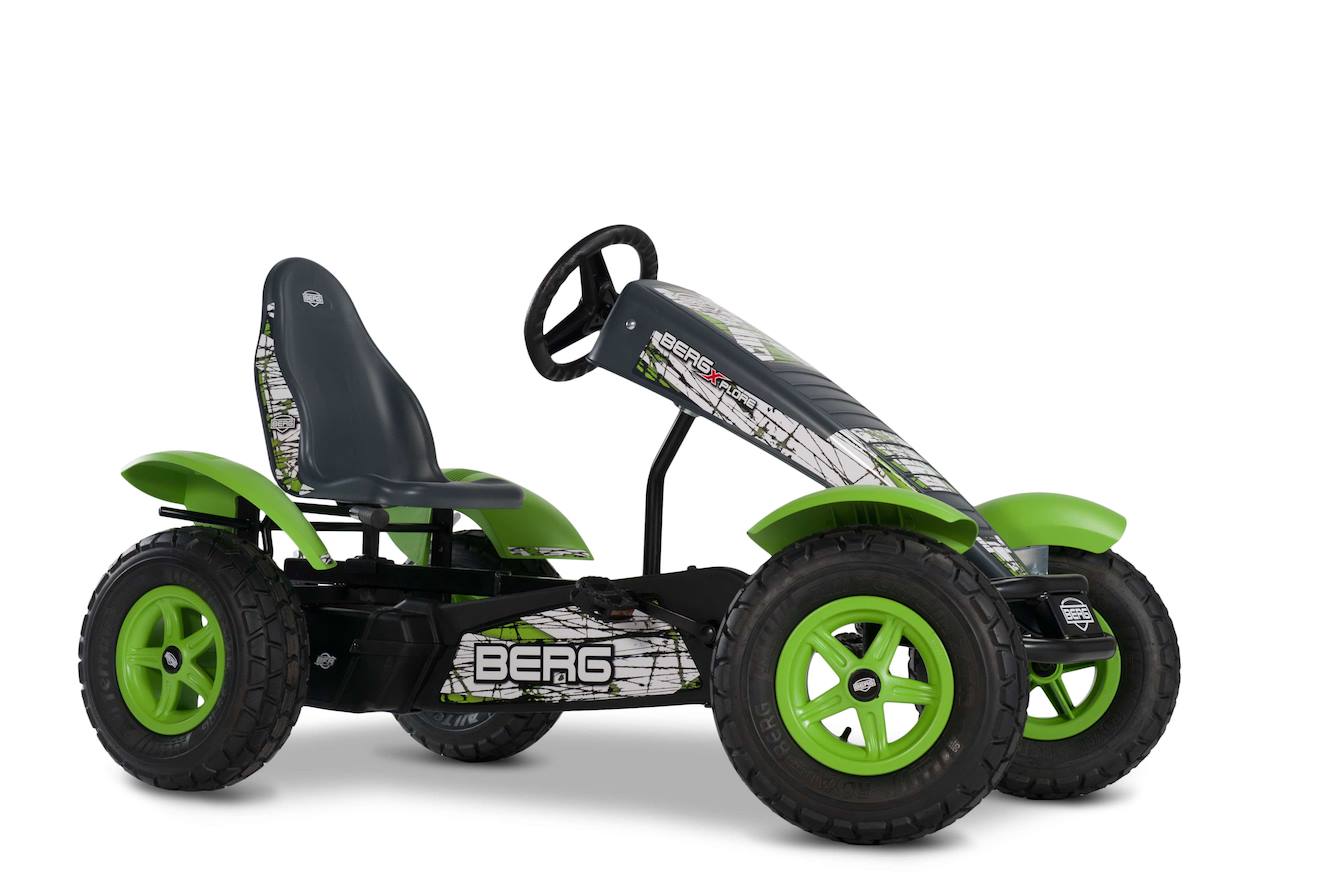 Kart À Pédales Explorer Enfant 5ans+ Xl Green/grey