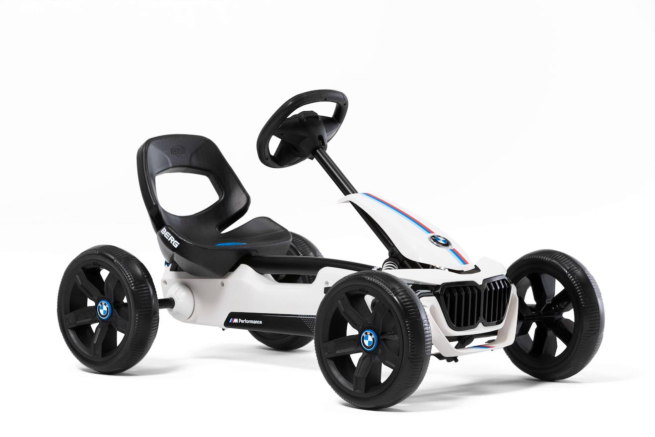 Kart À Pédales Pour Enfants, 2+ Ans, Reppy Bmw White/blue