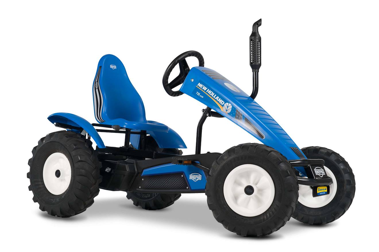 Kart À Pédales Xl New Holland - Enfant 5ans+ Blue