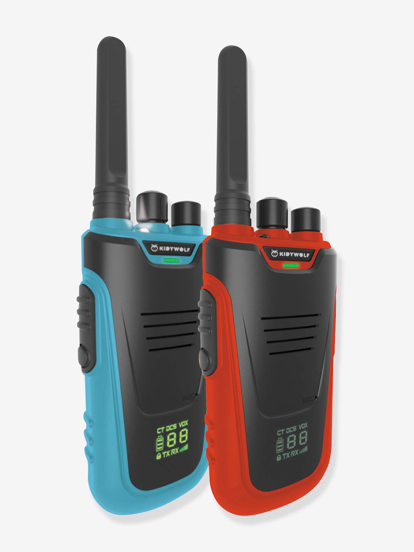 Kidytalk Talkie Walkie rechargeable bleu