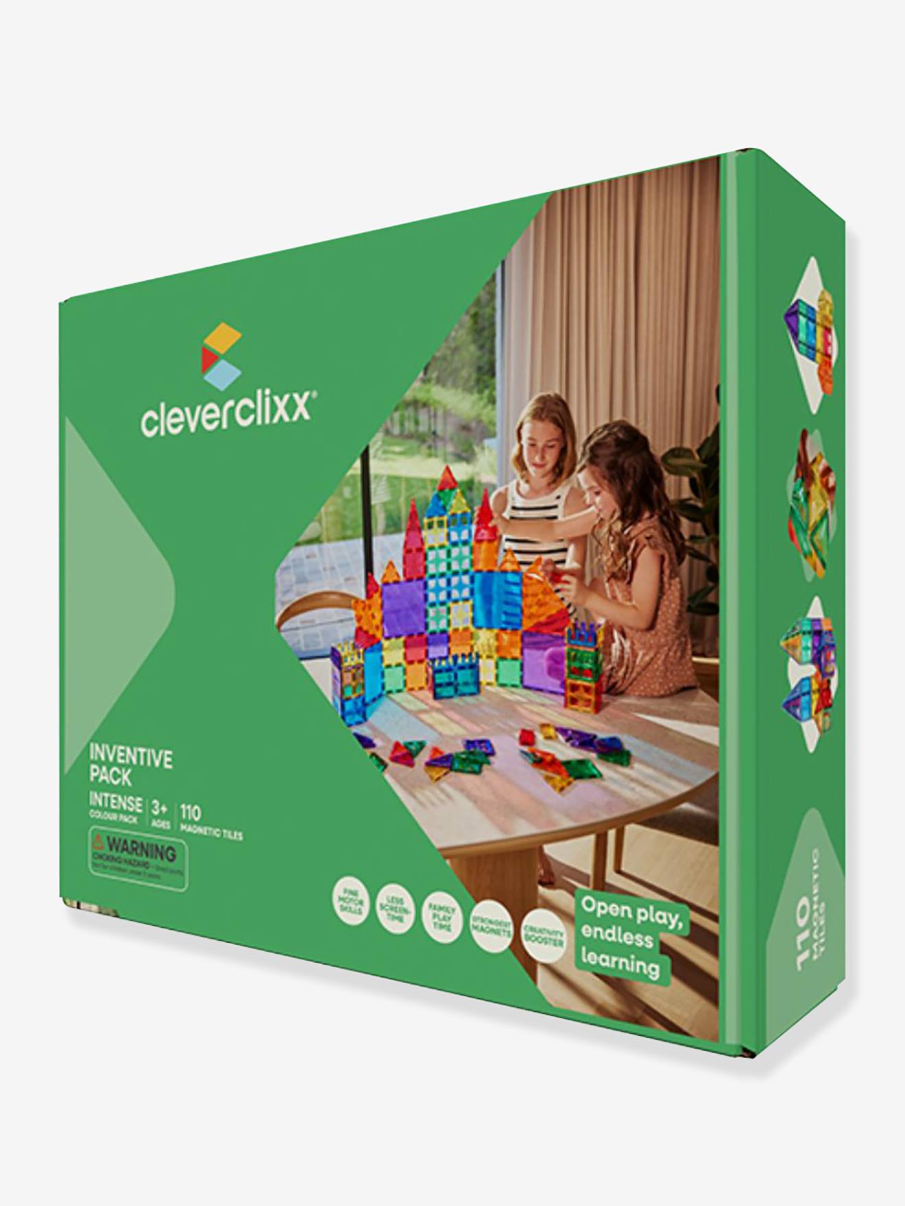 Kit de construction Intense 110 pièces multicolore