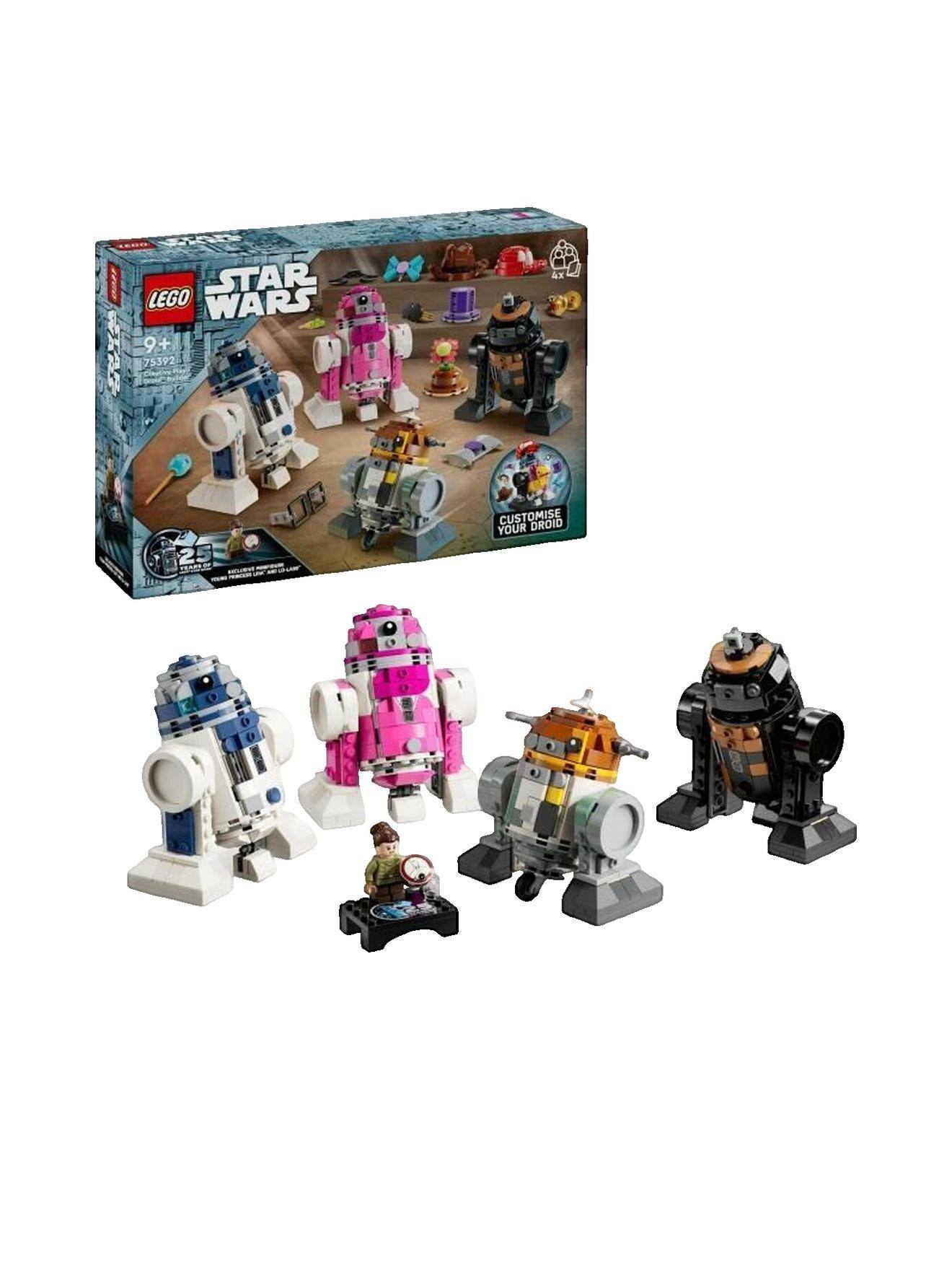 Kit De Construction Lego Star Wars 75392 Fabrique De Droides Créative – 1186 Pièces Multicolore
