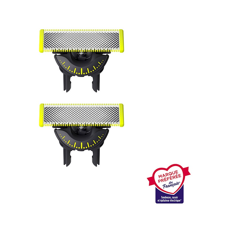 Lames Philips One Blade 360° - Qp420/50 - Pack De 2
