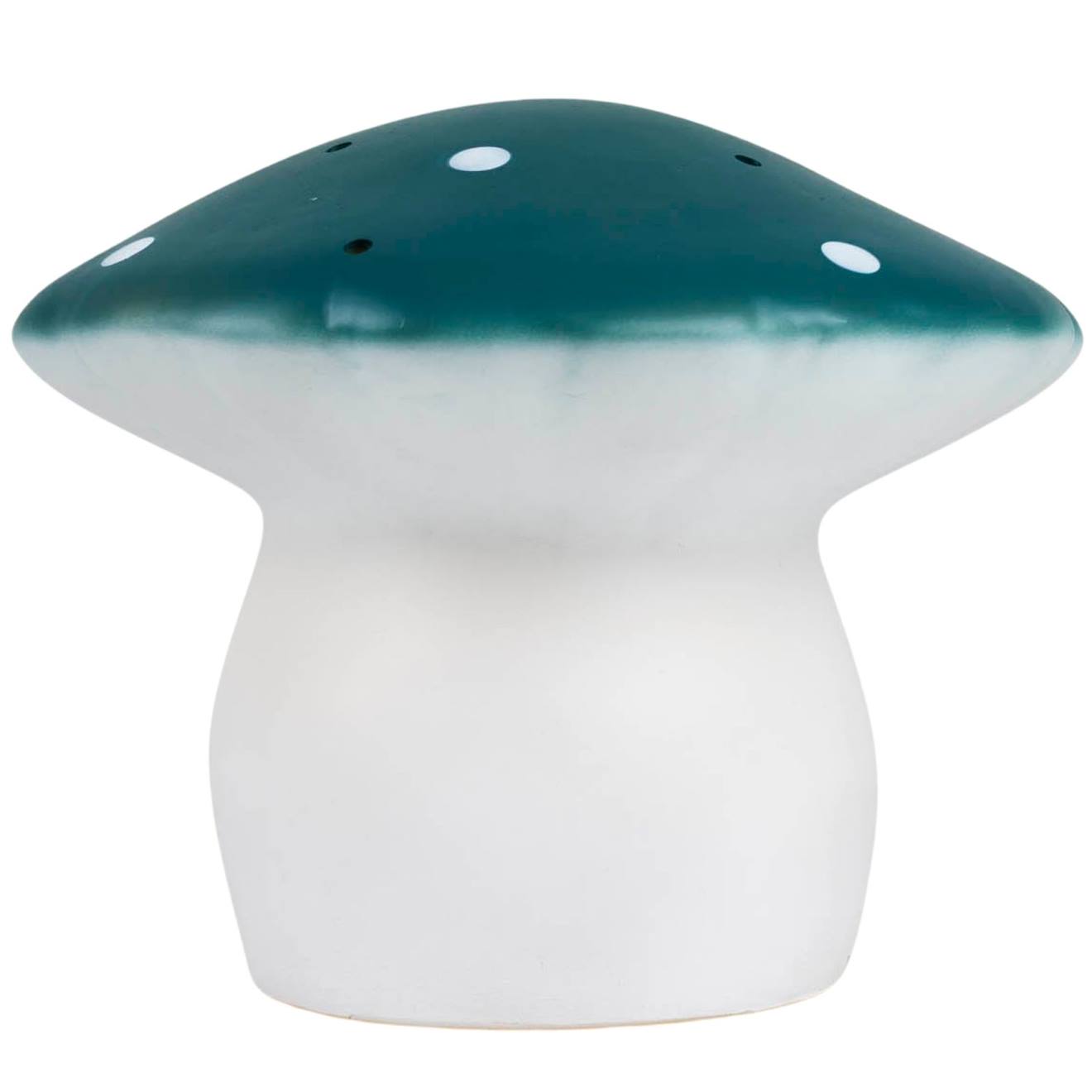 Lampe Veilleuse Champignon Bleu Sacrelle Blanc, Bleu