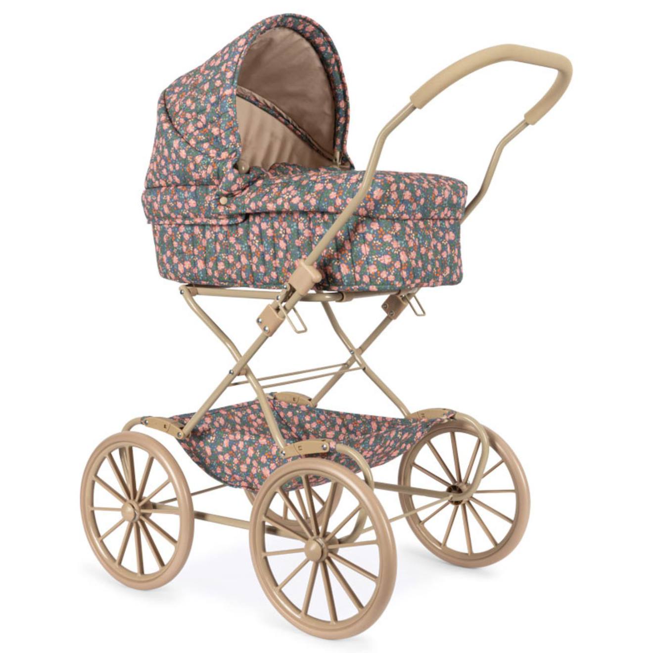 Landau Pour Poupée Kyoto Rose, Bleu, Vert