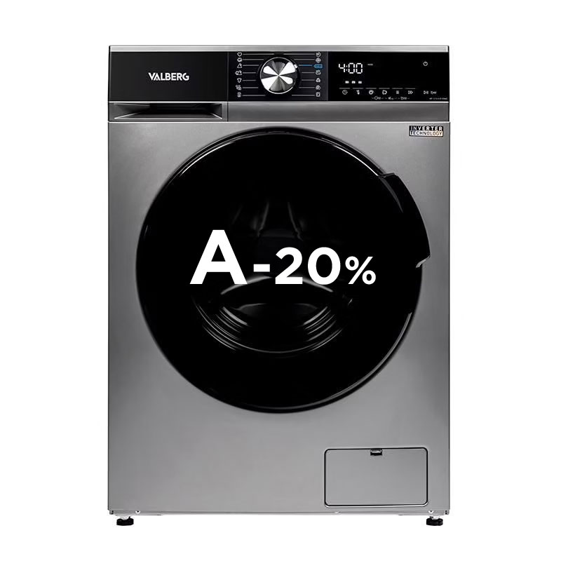 Lave-linge Hublot 12 Kg Valberg Wf 1214 A-20 S566c