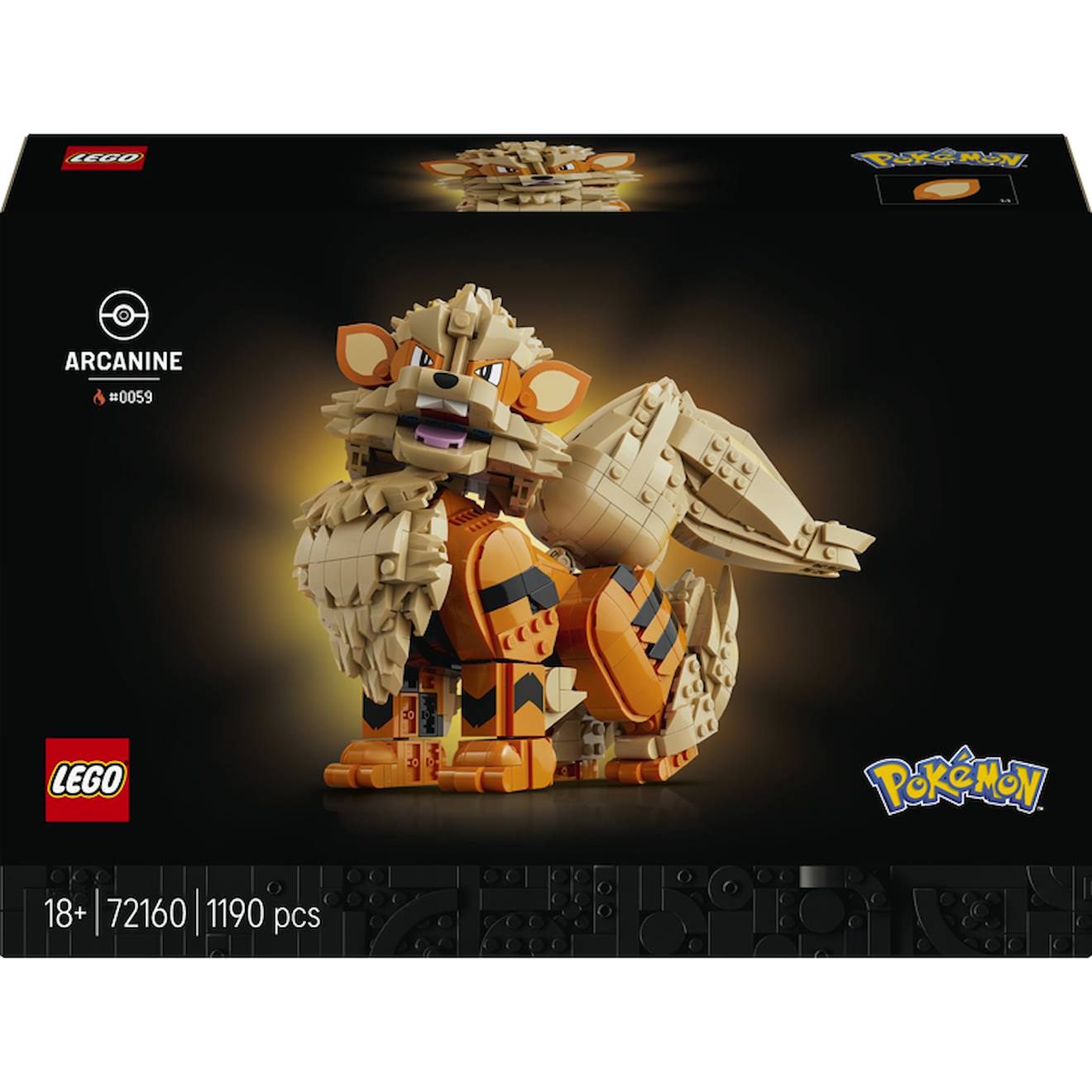 Lego 72160 - Arcanin Pokémon Multicolore