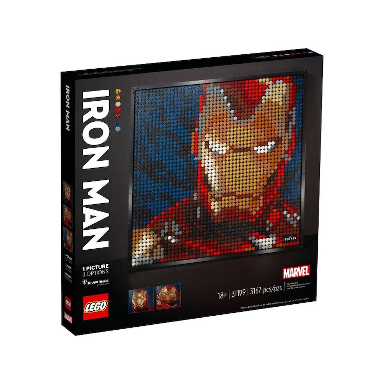 Lego Art 31199 Marvel Studios Iron Man Multicolore
