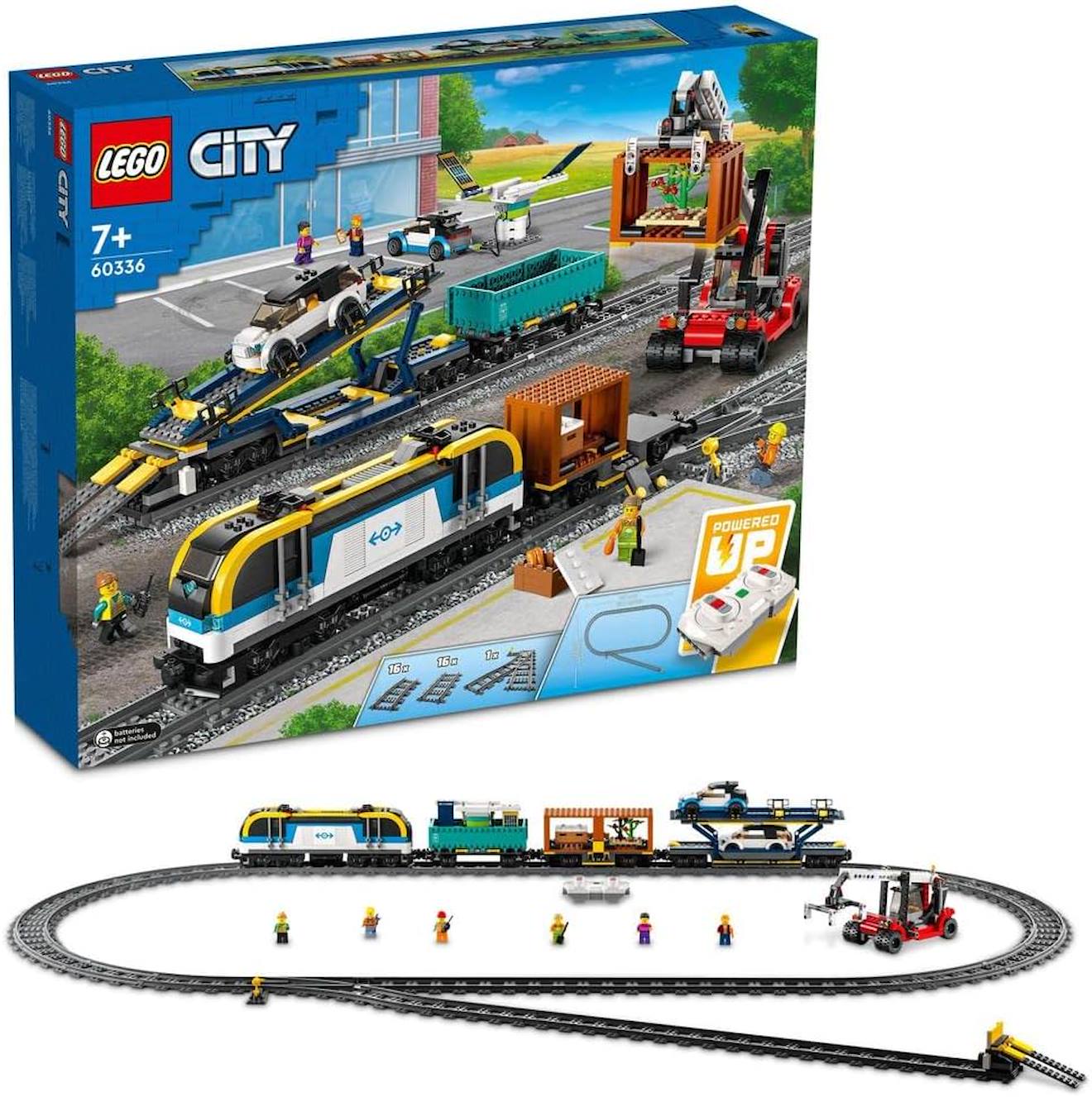 Lego City 60336 Le Train De Marchandises Multicolore