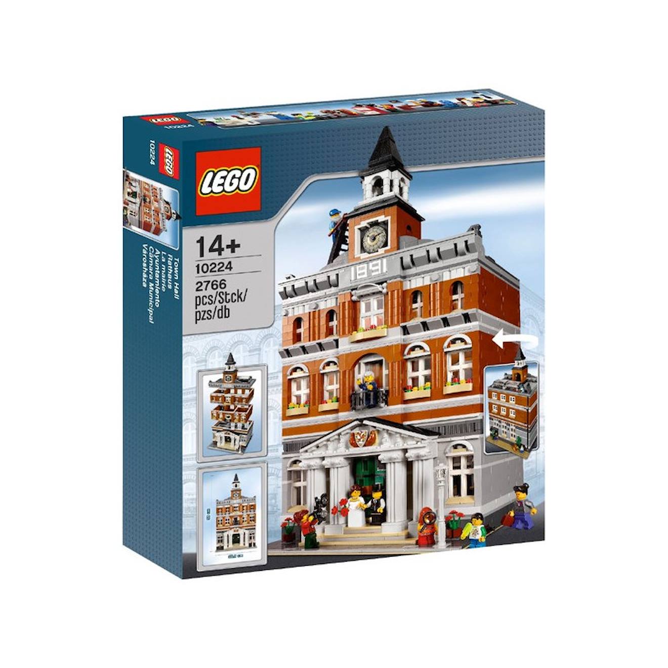 Lego Creator 10224 La Mairie Multicolore