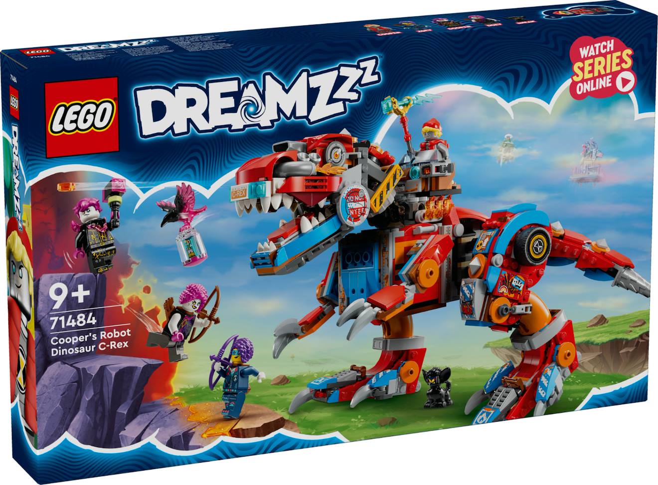 Lego Dreamzzz - Le Robot Dinosaure C-rex De Cooper - 71484 Multicolore
