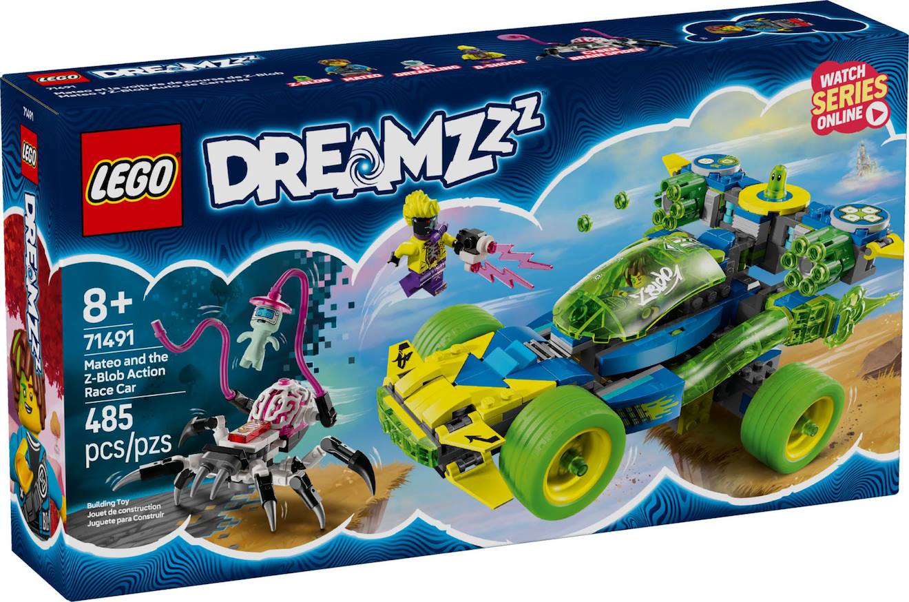 Lego Dreamzzz - Mateo Et La Voiture De Course De Z-blob - 71491 Multicolore