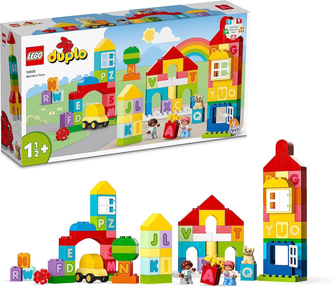 Lego Duplo 10935 La Ville Alphabet Multicolore
