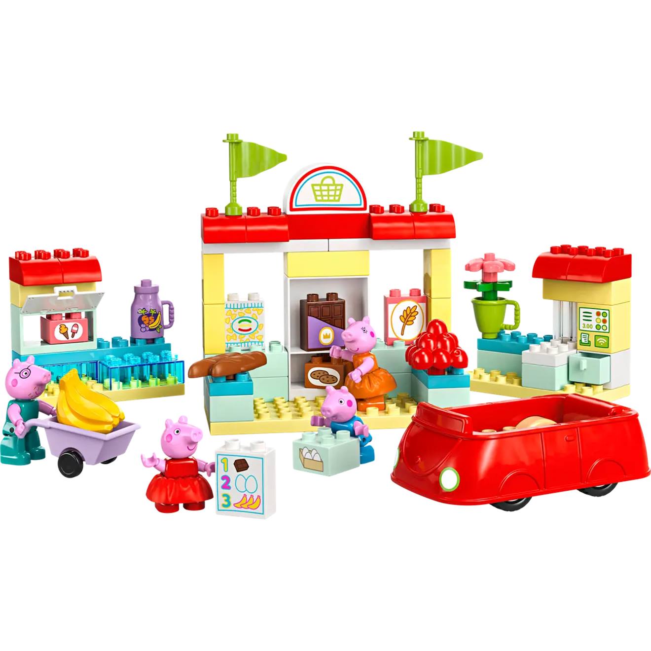 Lego Duplo - Le Supermarché De Peppa Pig - 10434 Multicolore
