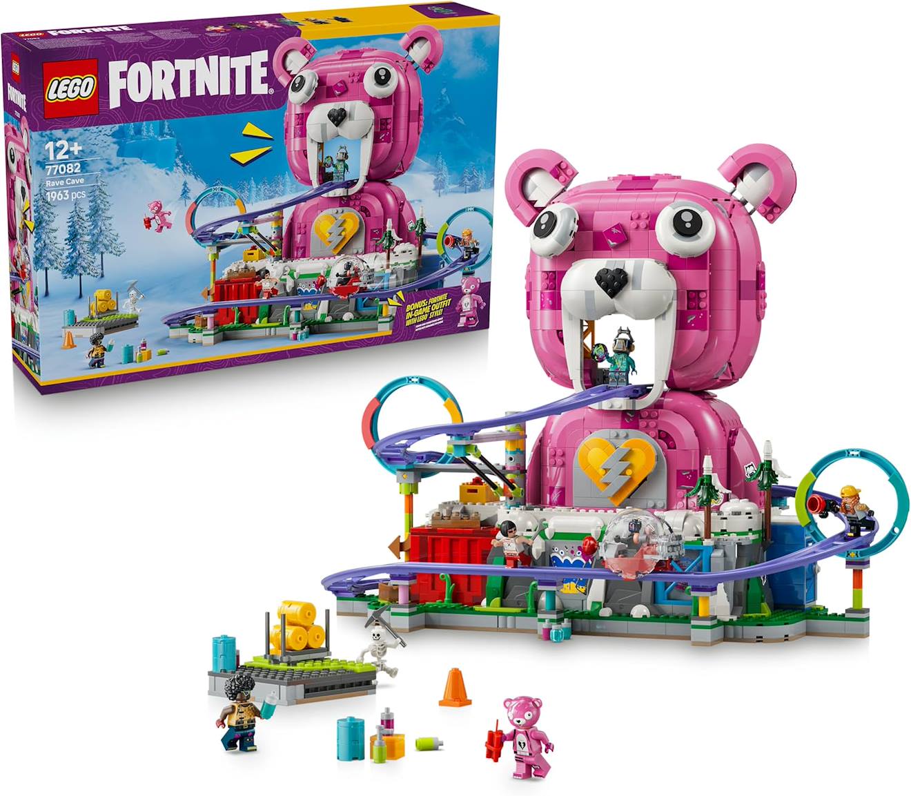 Lego Fortnite 77082 La Bamboche Multicolore