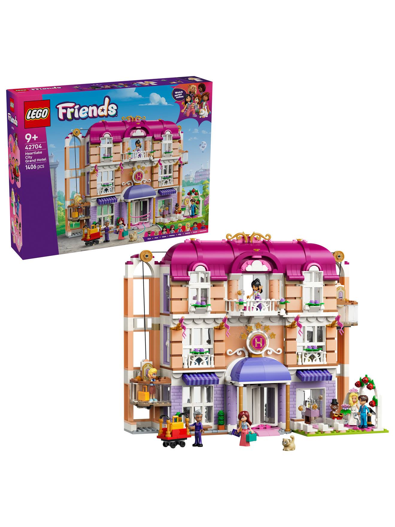 Lego Friends 42704 Le Grand Hôtel De Heartlake City Multicolore