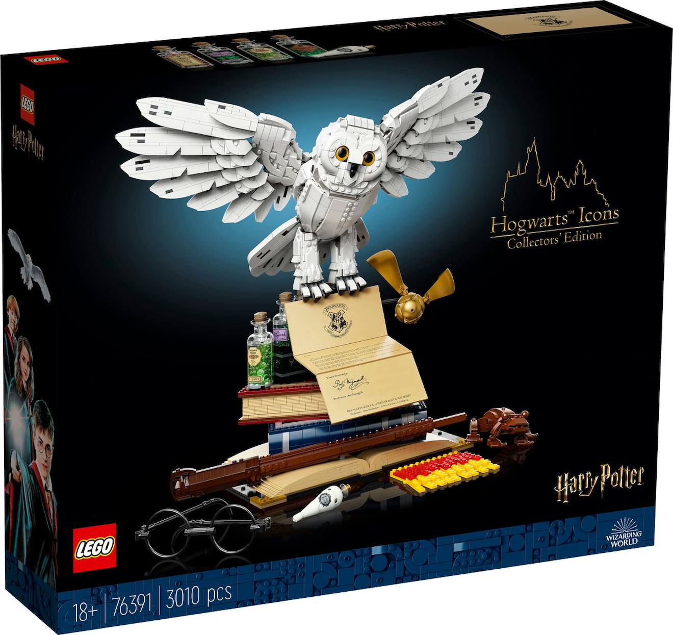 Lego Harry Potter 76391 Icônes De Poudlard - Édition Collector Multicolore