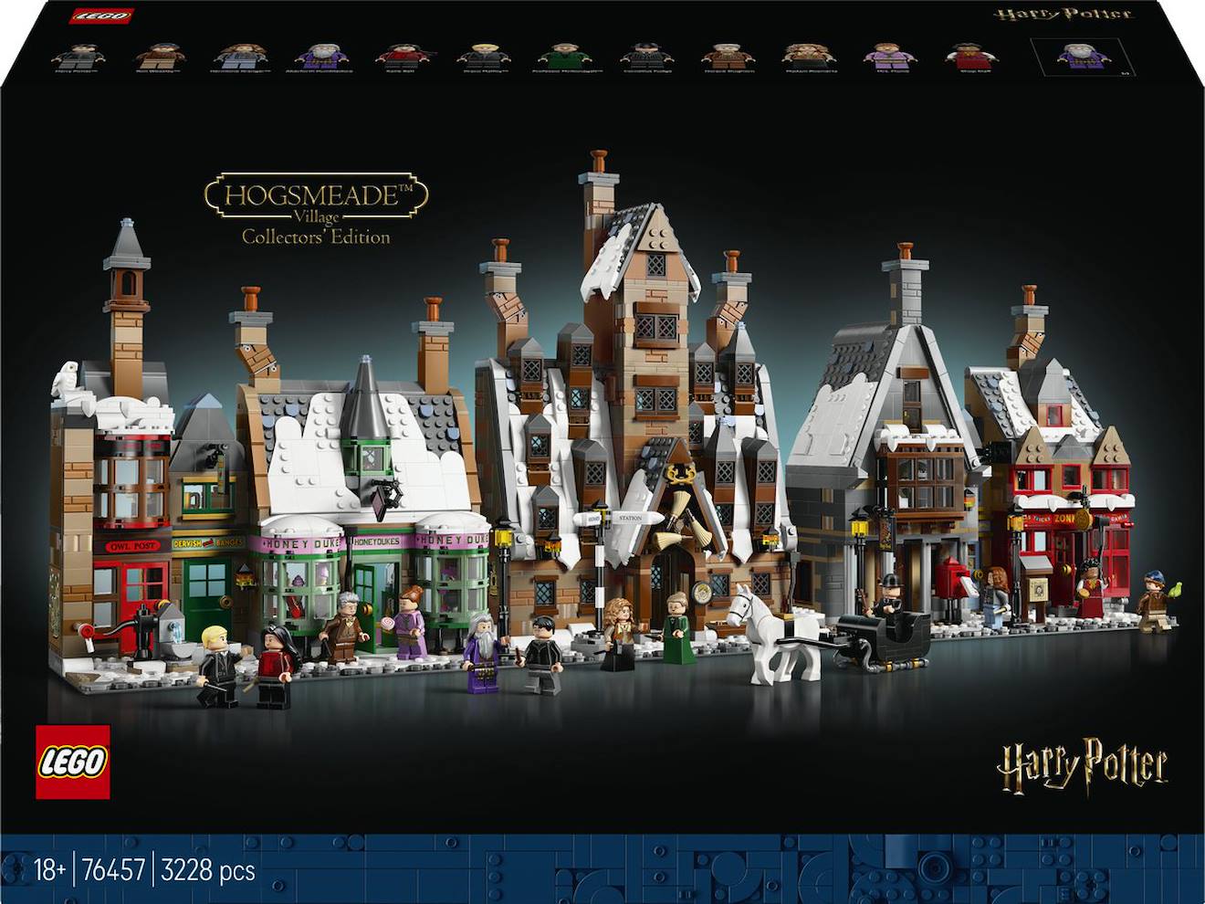 Lego Harry Potter 76457 Village De Pré-au-lard – Édition Collector Multicolore