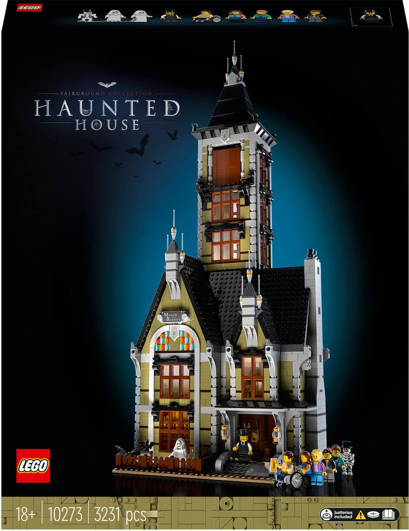 Lego Icons 10273 La Maison Hantée De La Fête Foraine Multicolore