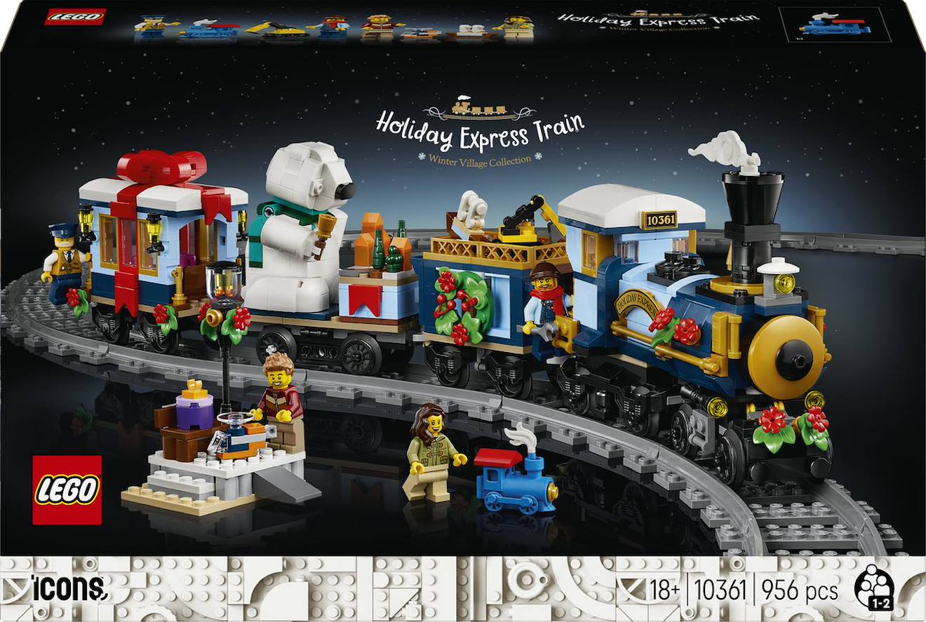 Lego Icons 10361 Le Train De Noël Multicolore