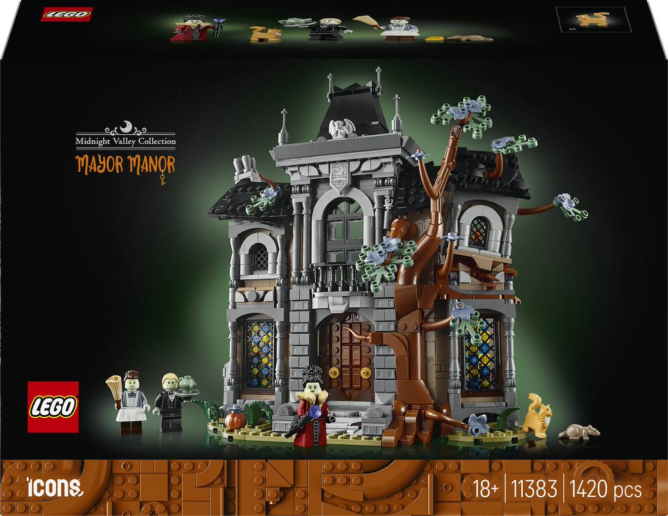 Lego Icons 11383 Le Manoir Du Maire Multicolore