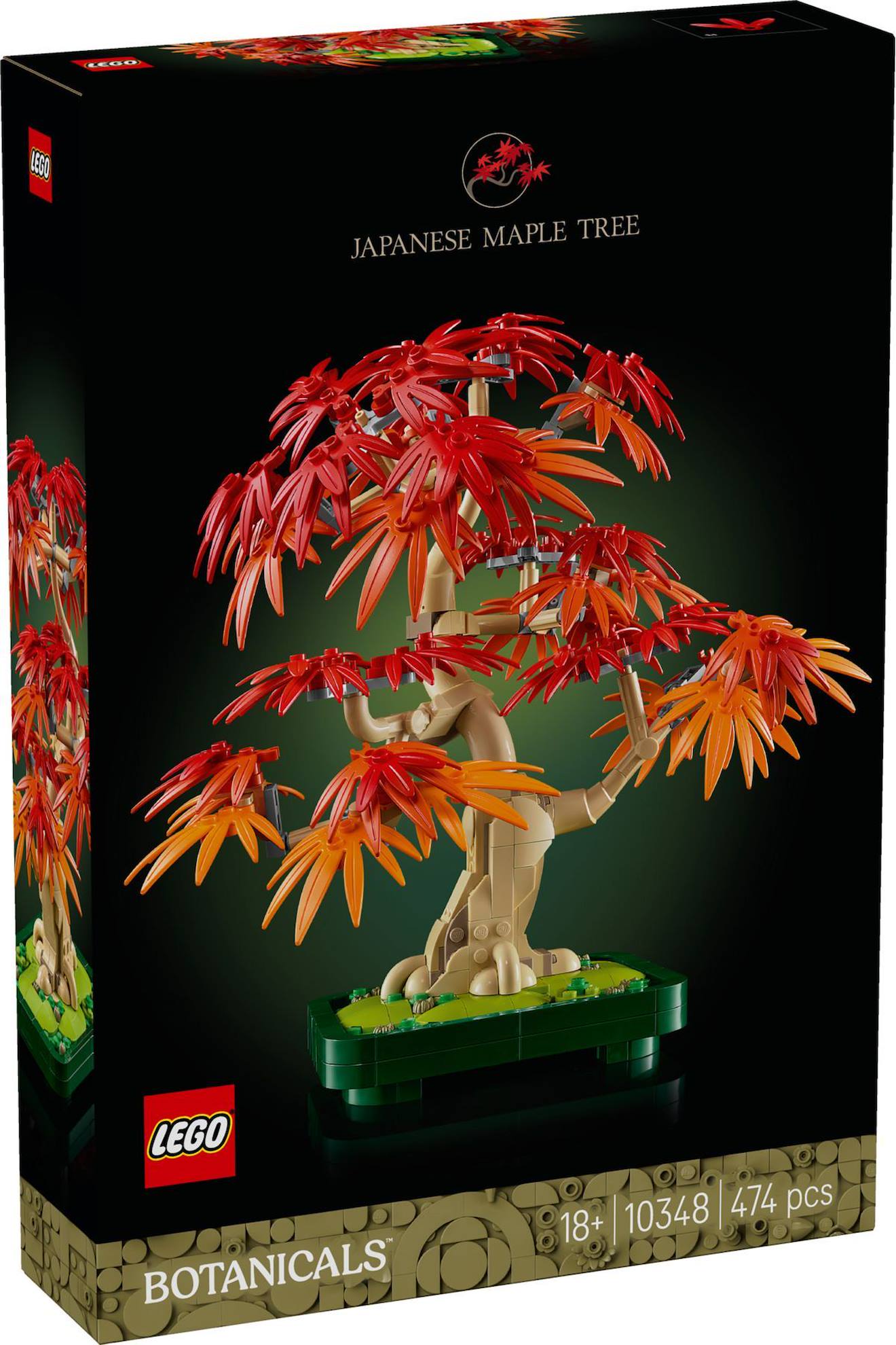 Lego Icons - Bonsaï D'érable Rouge Du Japon - 10348 Multicolore