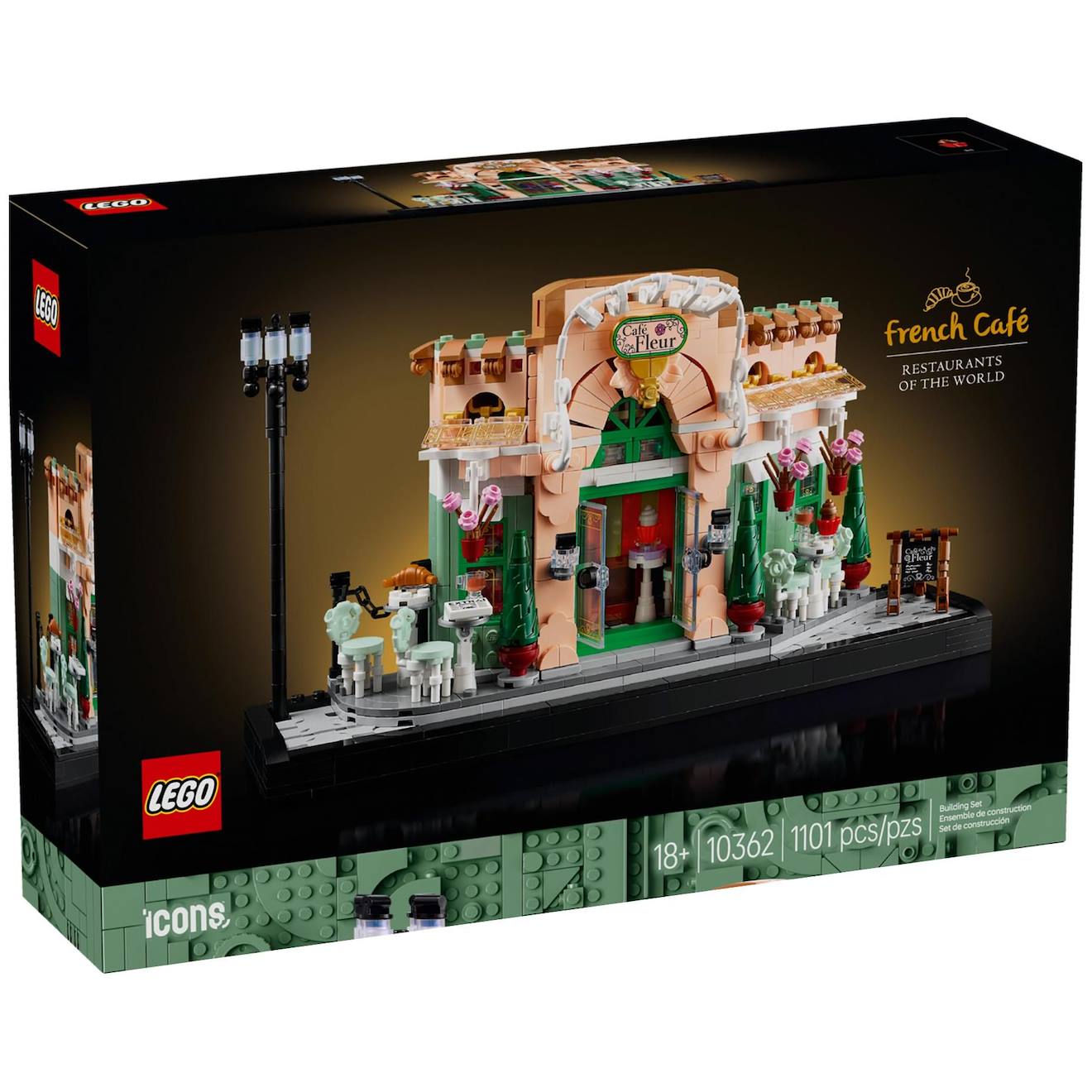 Lego Icons - Le Café Français - 10362 Multicolore