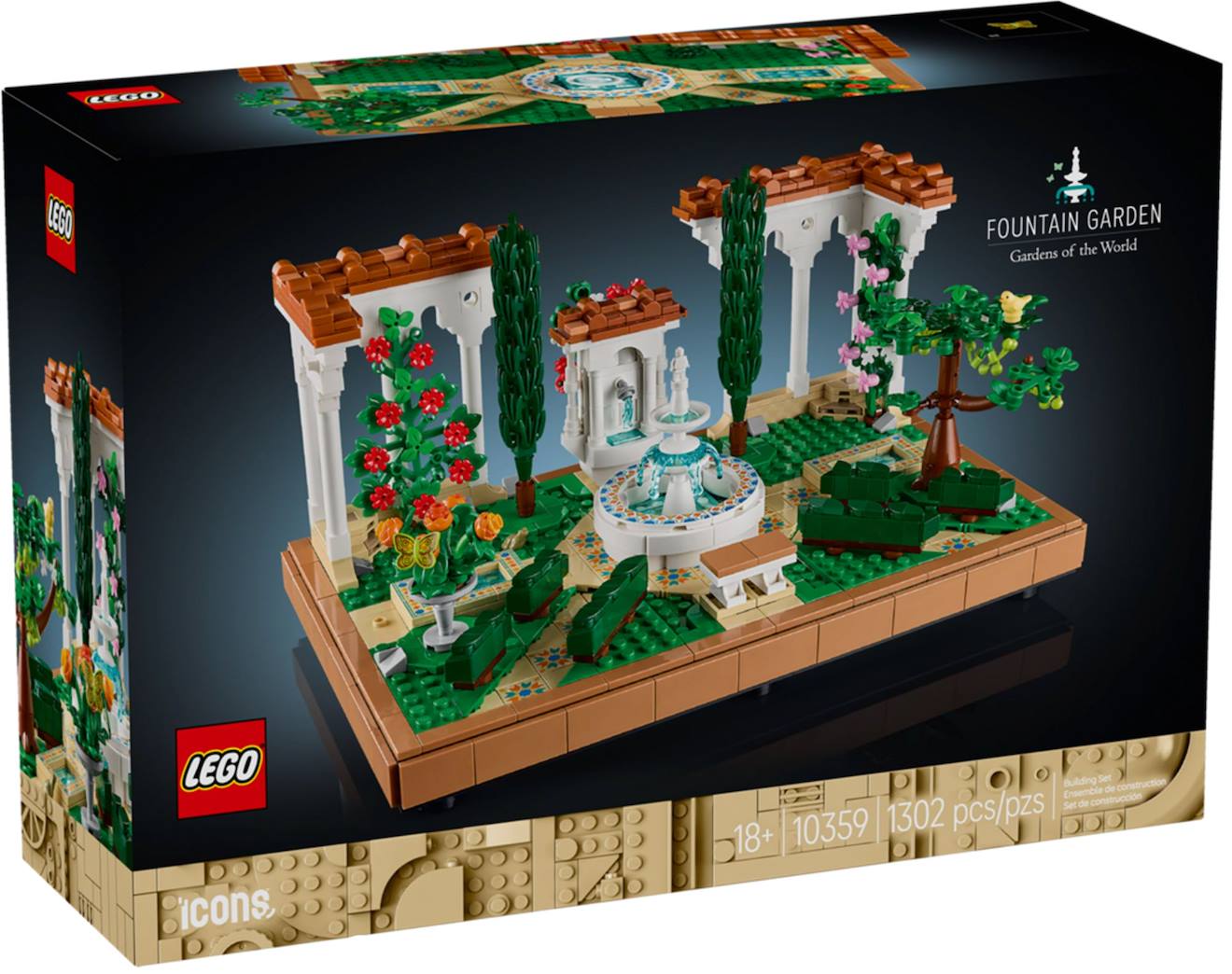 Lego Icons - Le Jardin Andalou - 10359 Multicolore